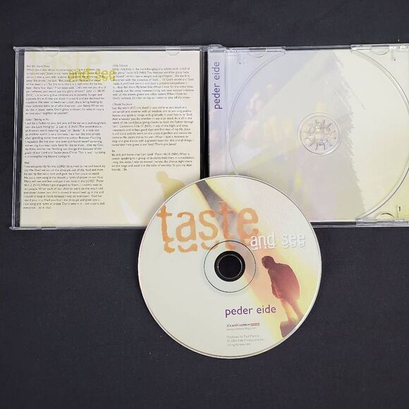 Peder Eide: Taste and See [CD] - Picture 2 of 3
